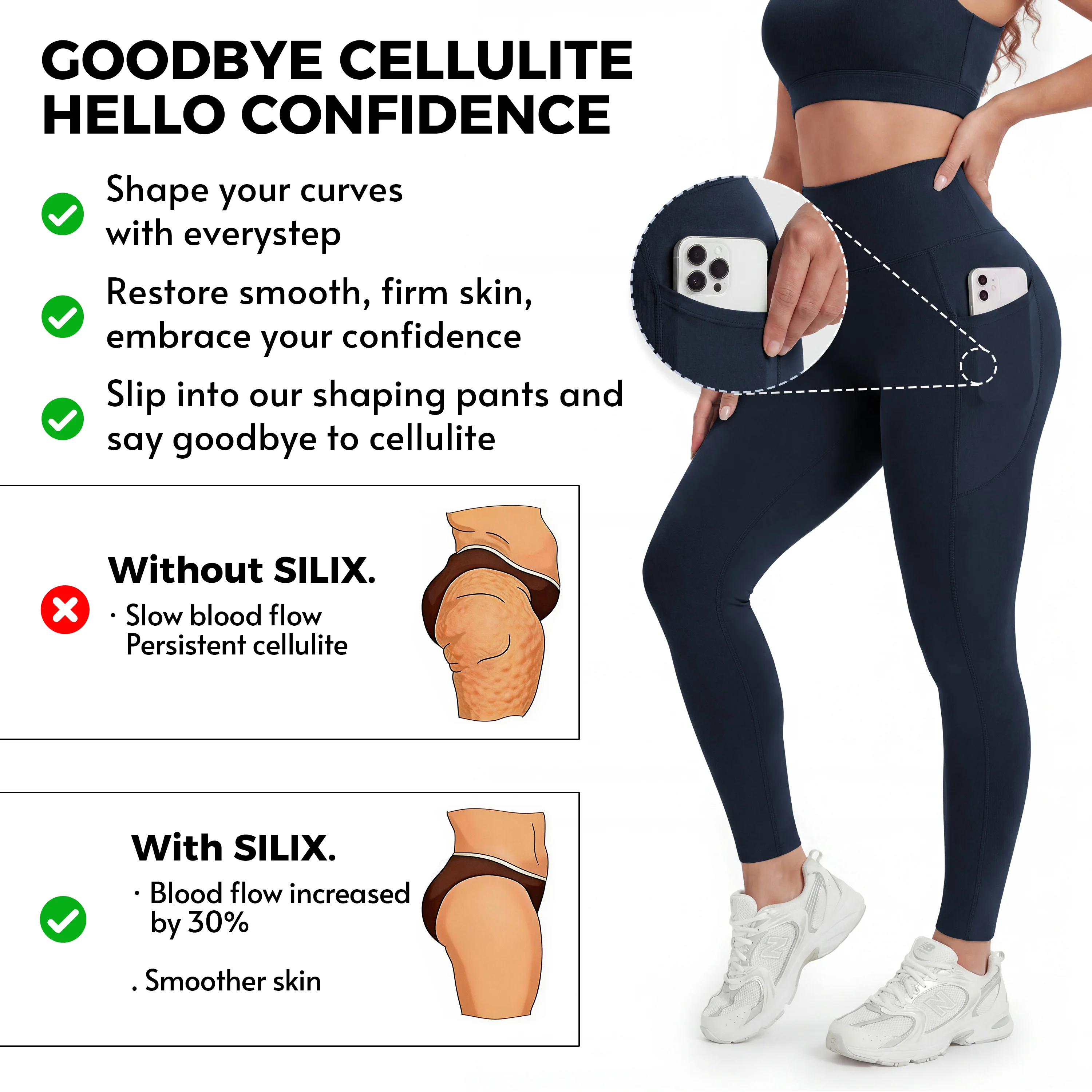 Silix™ Pocket 3D Anti-Cellulite Sculpting Leggings - Image 12