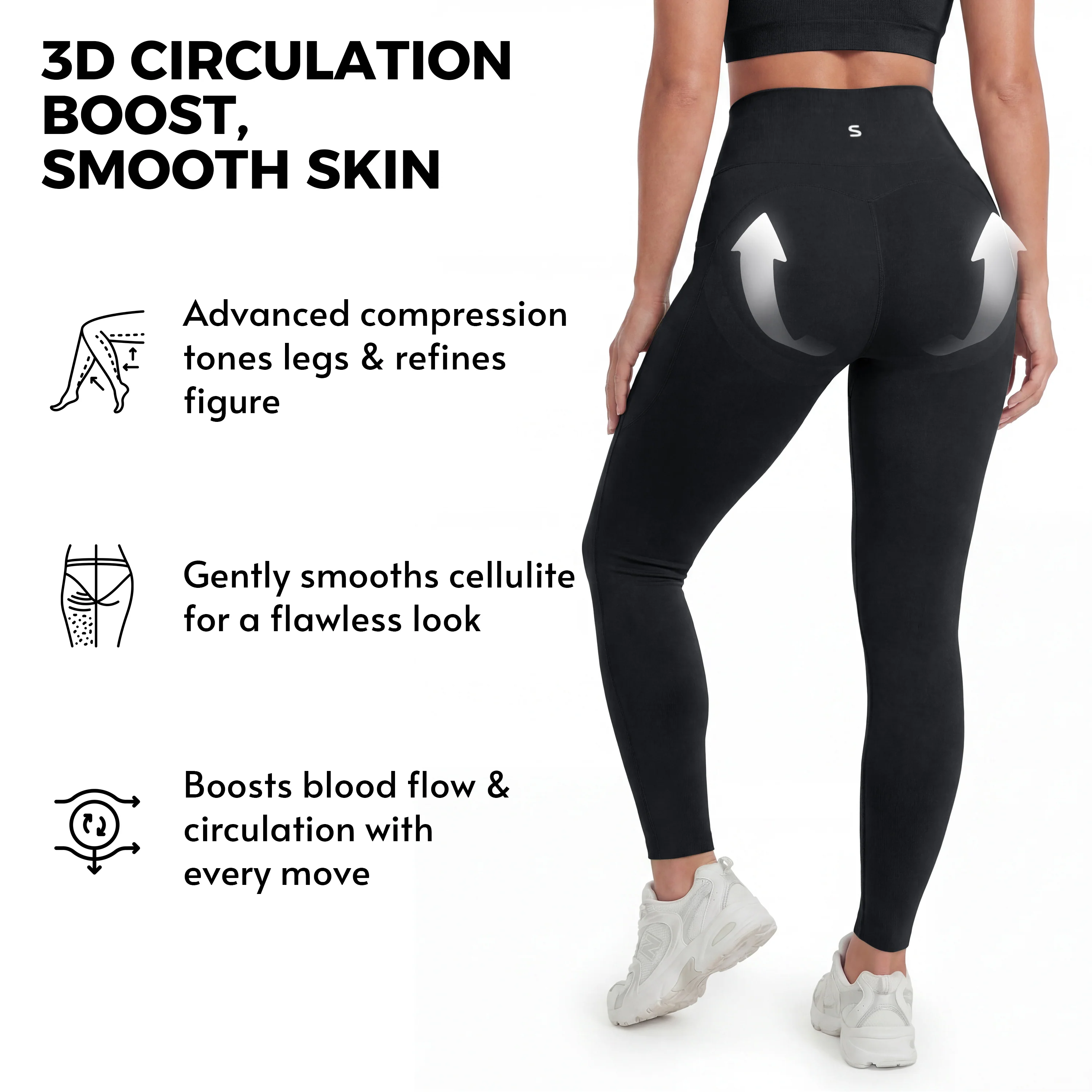 Silix™ Pocket 3D Anti-Cellulite Sculpting Leggings - Image 3
